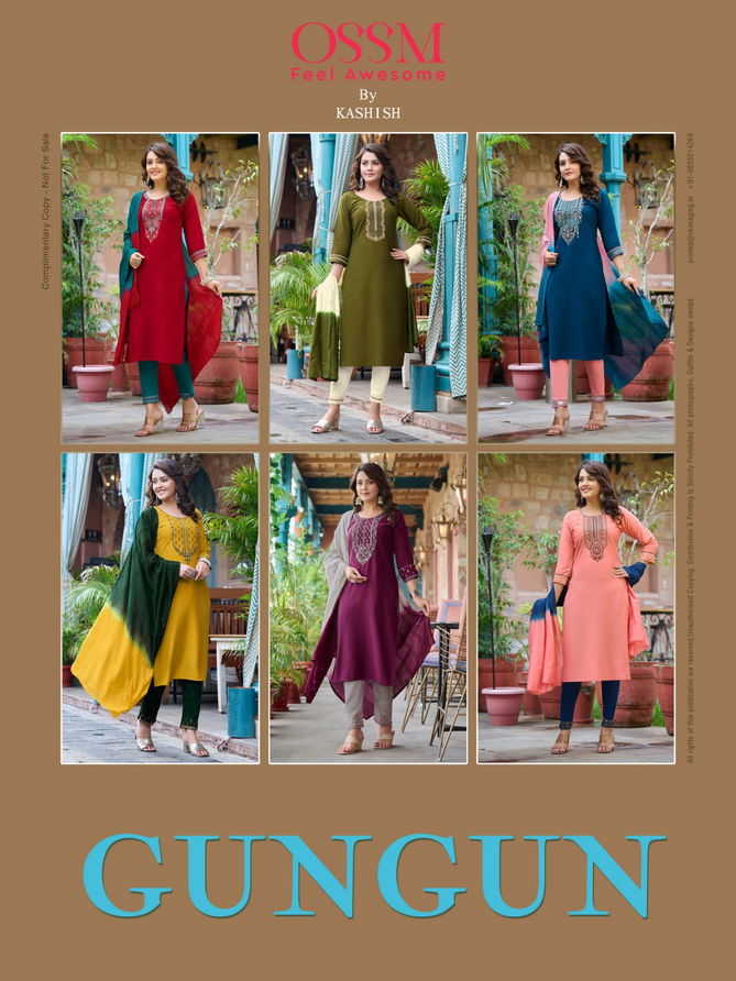 Ossm Gungun Premium Readymade Suits Catalog
